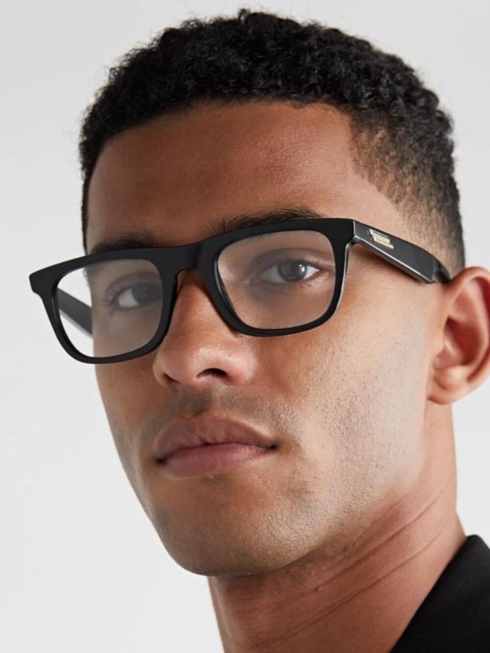 Bottega Veneta BV1129O 001 Rectangle Eyeglasses – Black 50mm - Picture 3 of 9